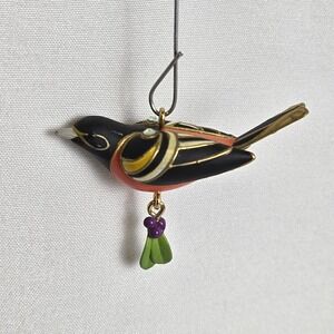 Hallmark Keepsake Baltimore Oriole Mini Ornament Beauty of Birds Series 2014